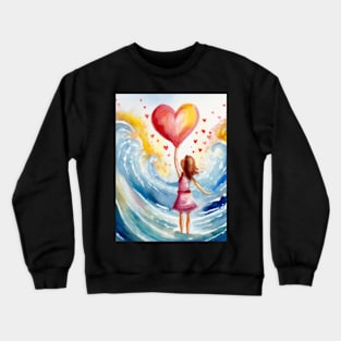 Love my heart Crewneck Sweatshirt